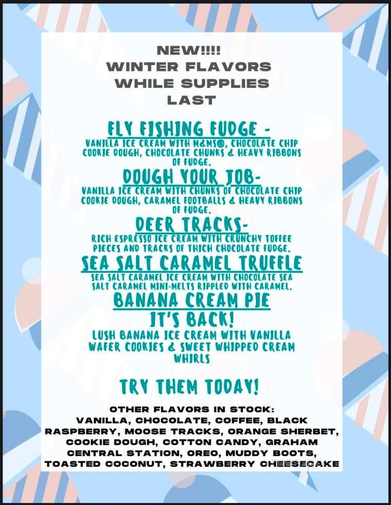 Topsy's - Orange, MA menu_pic