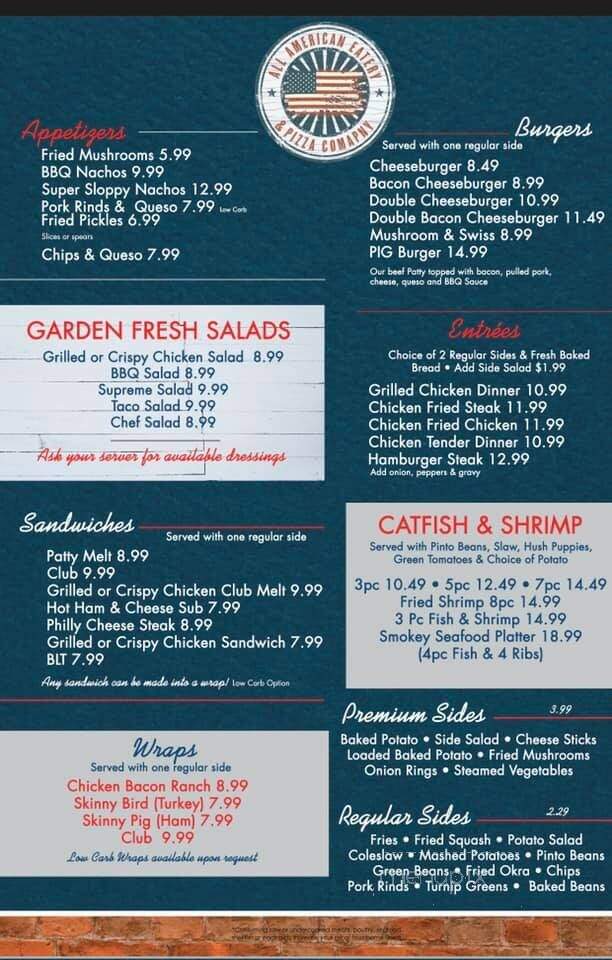 Simply Southern Food Co - Batesville, AR menu_pic