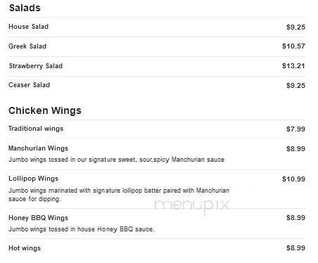 Desi Pizzeria - Salisbury, MD menu_pic