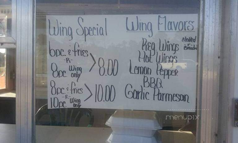 Southern Wangz - Hattiesburg, MS menu_pic