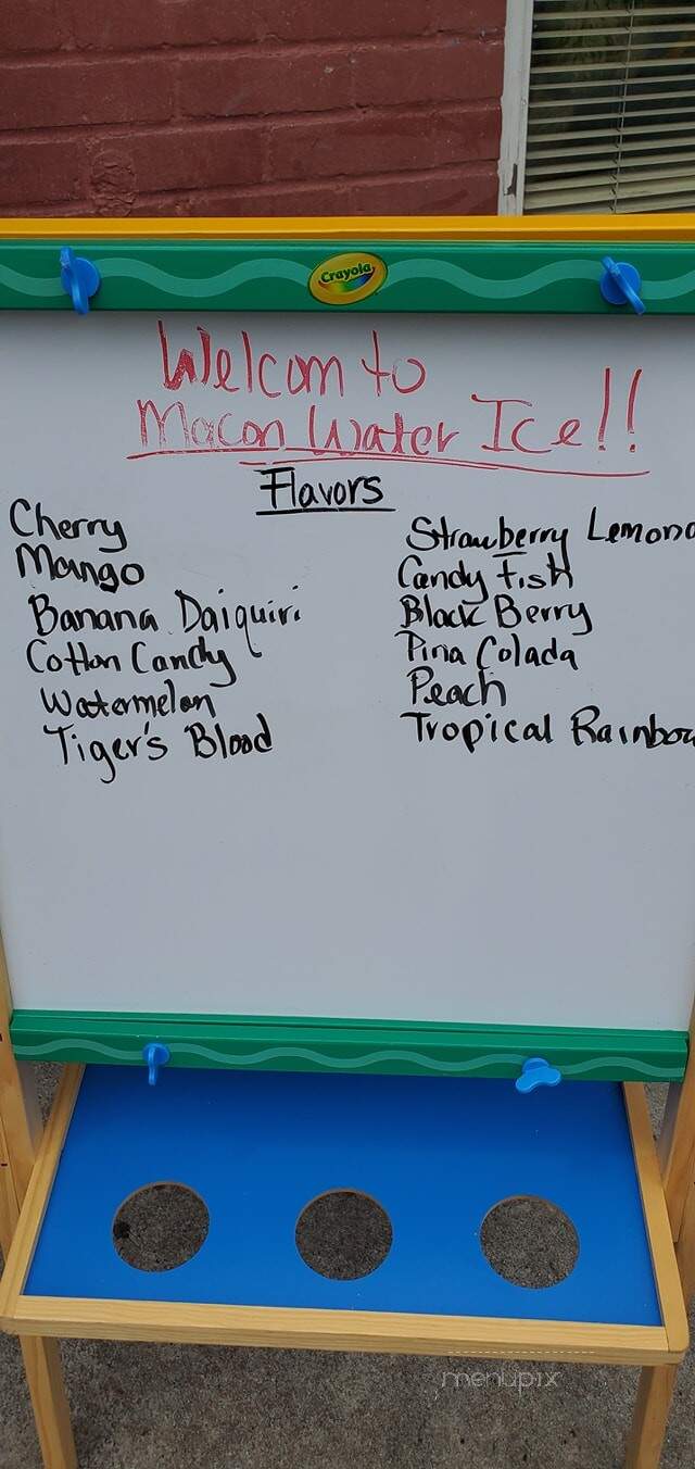 Macon Water Ice - Macon, GA