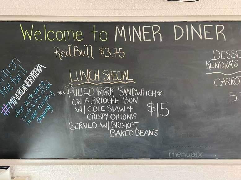 Miner Diner - Yreka, CA menu_pic