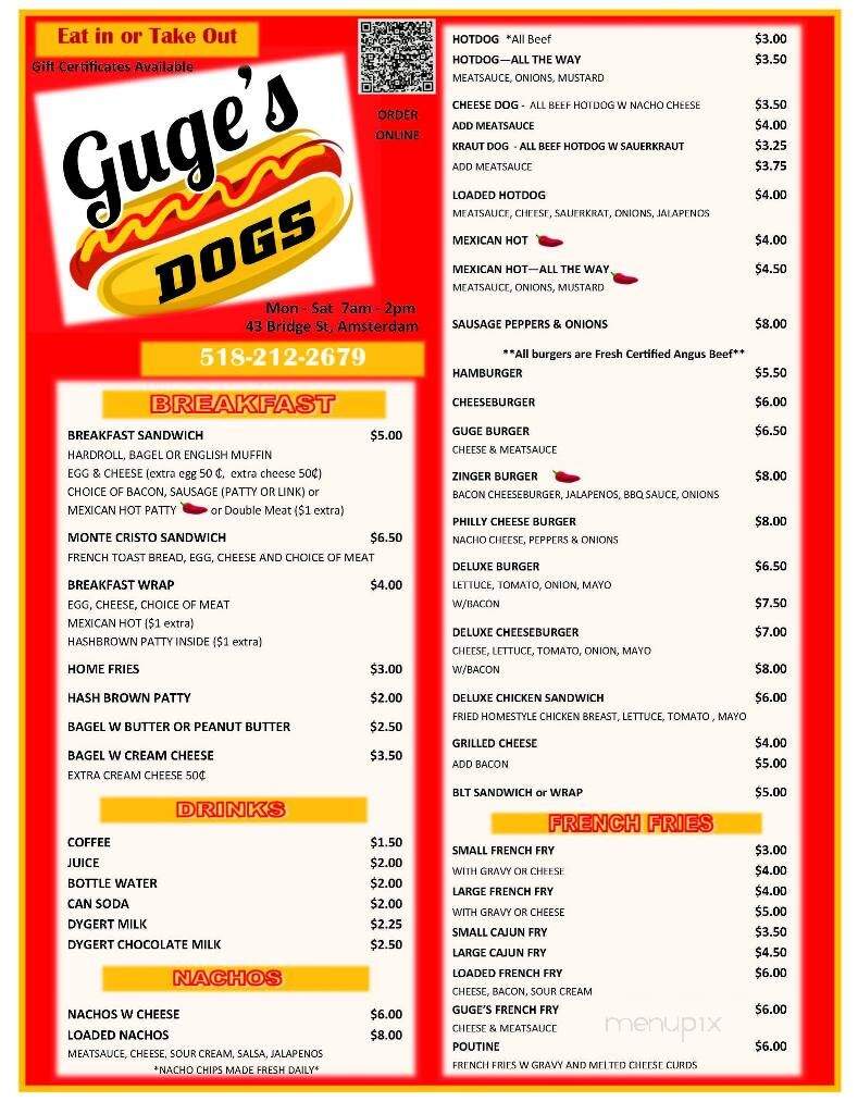 Guge's Dogs - Amsterdam, NY
