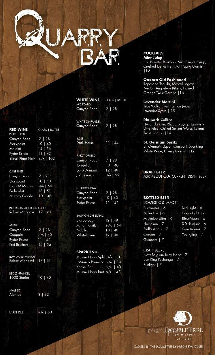 Stone City Grill - Evansville, IN menu_pic