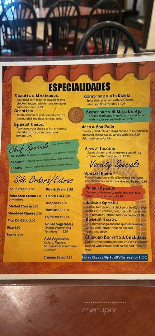 Mi Casita of Eleanor - Eleanor, WV menu_pic