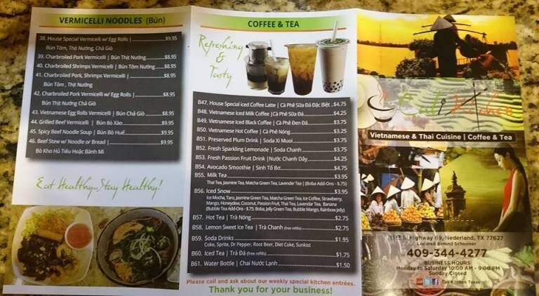 Cali Kitchen - Baytown, TX menu_pic