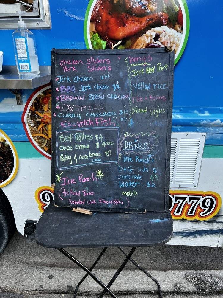 Irie Flavors - Durham, NC menu_pic