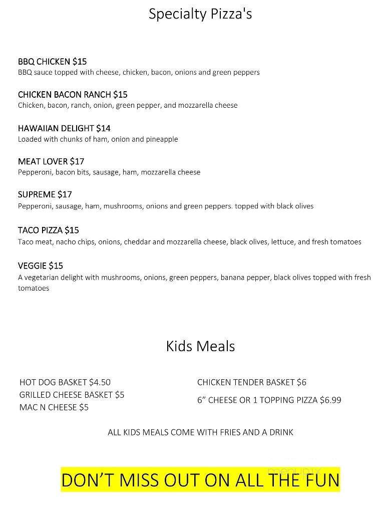 Trufant Tavern - Trufant, MI menu_pic