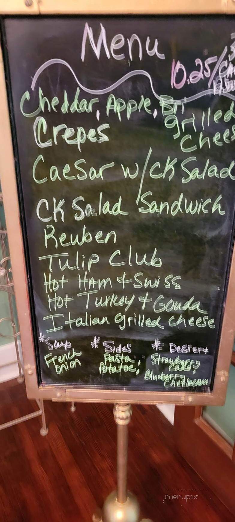 Tulip & Table - Eufaula, OK menu_pic