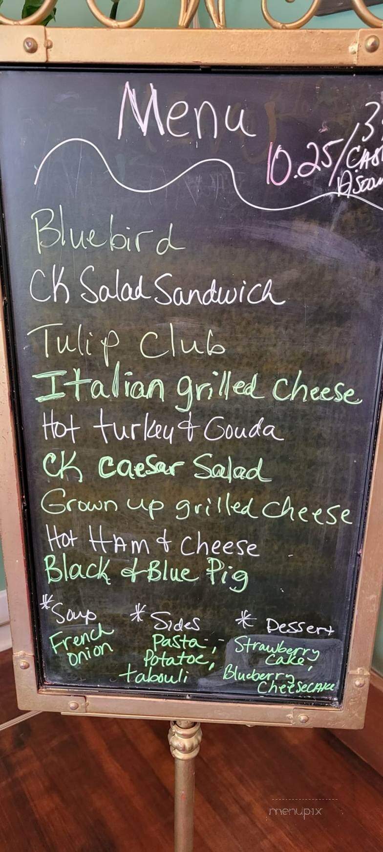 Tulip & Table - Eufaula, OK menu_pic