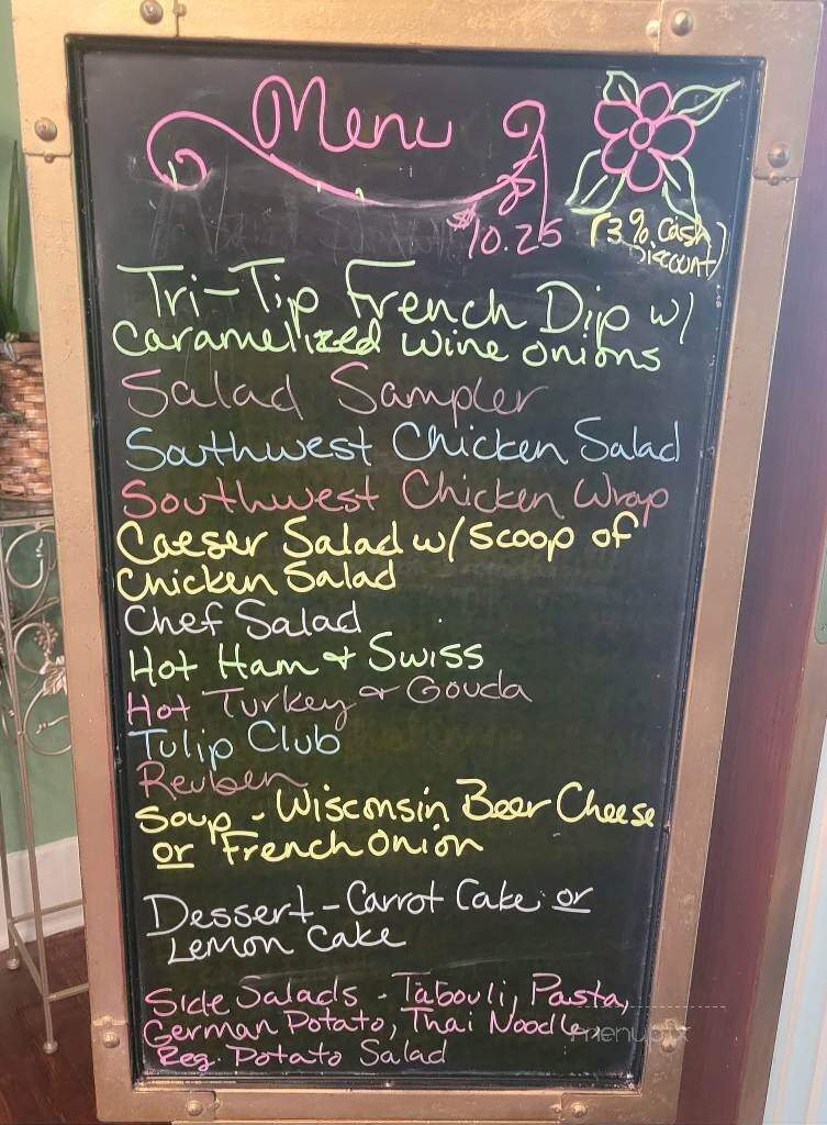 Tulip & Table - Eufaula, OK menu_pic