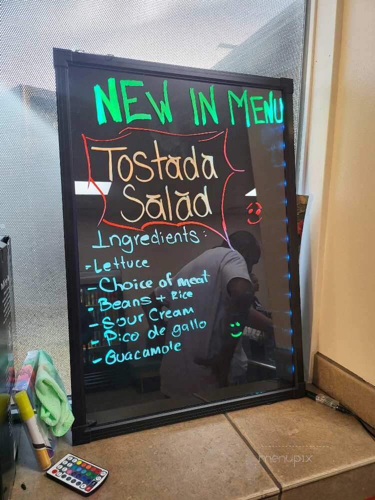 Tacos el Huatusi - Elma, WA menu_pic
