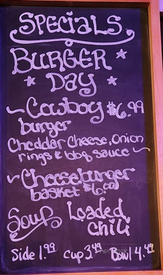 Shimmy's - La Crosse, WI menu_pic