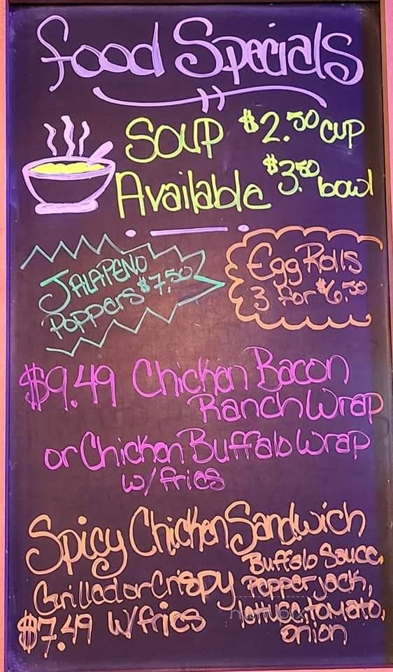 Shimmy's - La Crosse, WI menu_pic