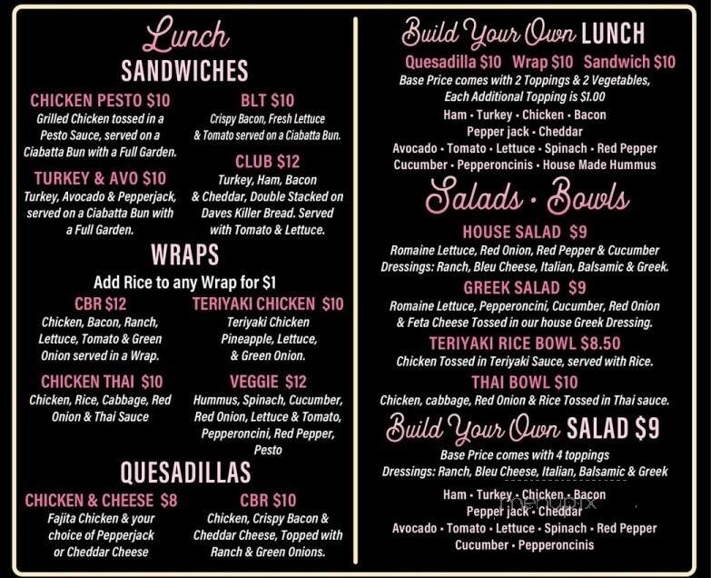 Local Grounds Coffee - Ketchikan, AK menu_pic