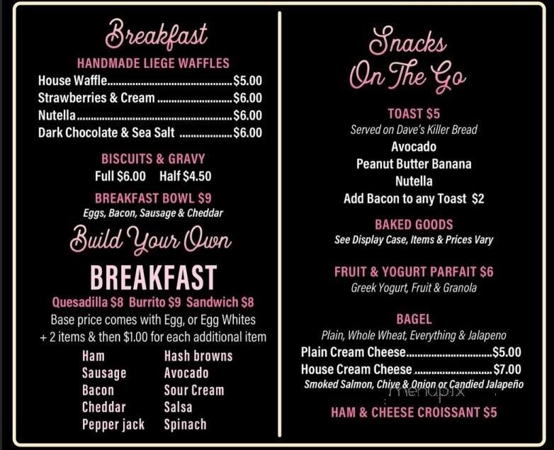 Local Grounds Coffee - Ketchikan, AK menu_pic
