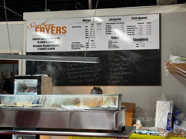 Southern Fryers - Meridian, MS menu_pic