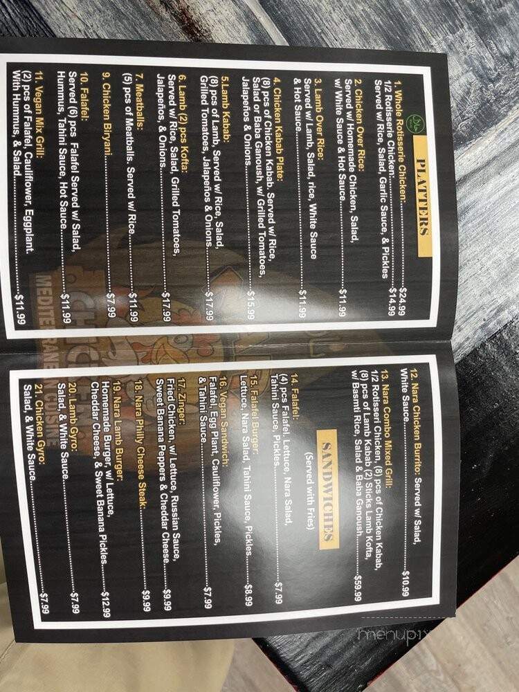 Nara Chicken - Fort Smith, AR menu_pic