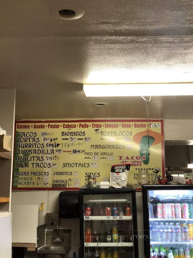 Tacos Del Chino - El Monte, CA menu_pic