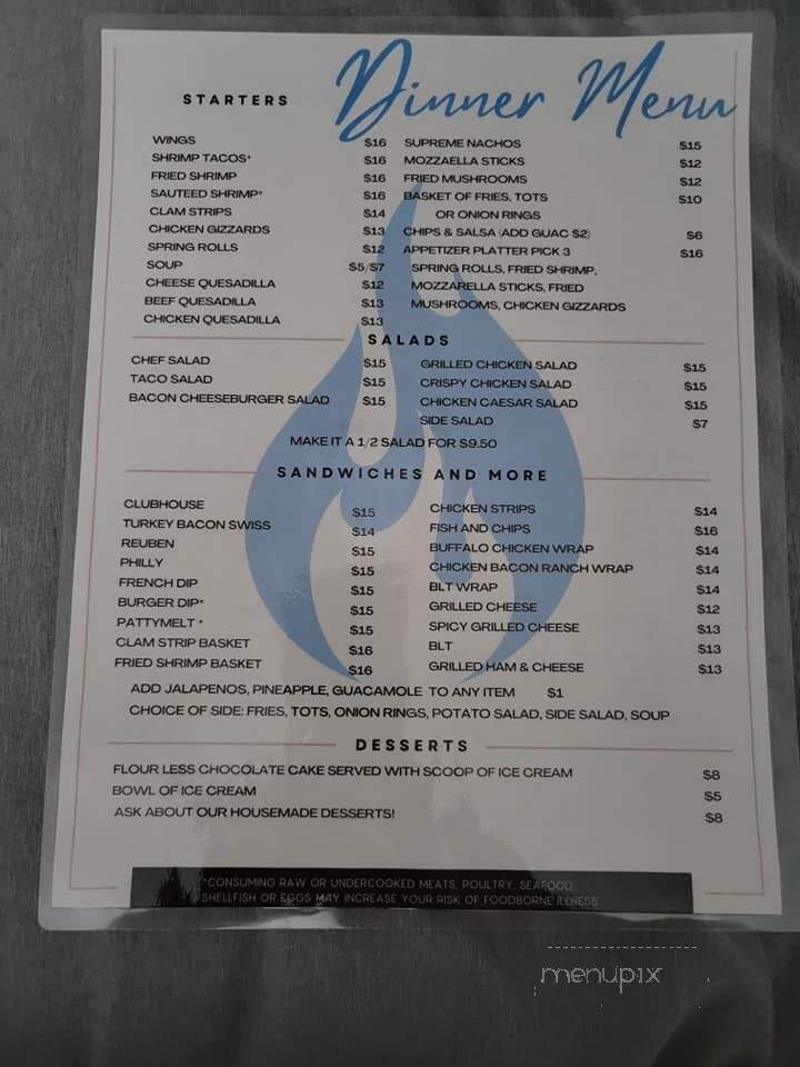 Potholes Sports Cafe - Othello, WA menu_pic