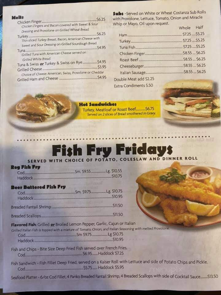 Village Cafe - Arcade, NY menu_pic