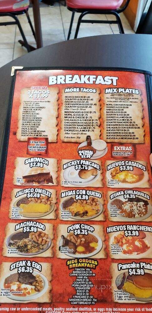 Mi Parrillada - San Antonio, TX menu_pic