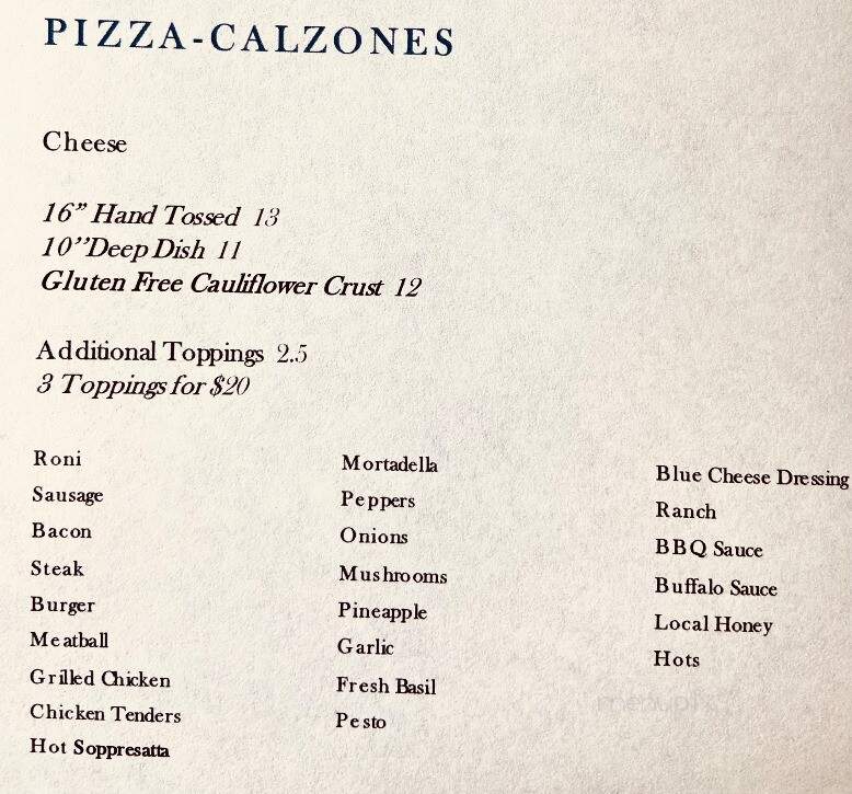 Bluebird Sandwiches and Pizza - Tewksbury, MA