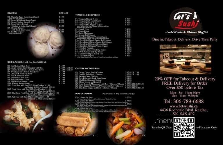 Let's Sushi - Regina, SK