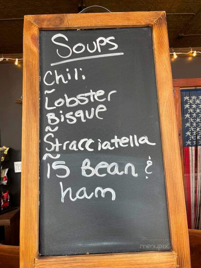 The Rustic Bluebird - Almont, MI menu_pic