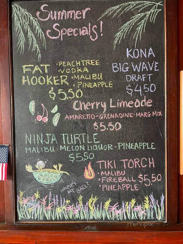 Victoria Bar - Greenfield, MA menu_pic