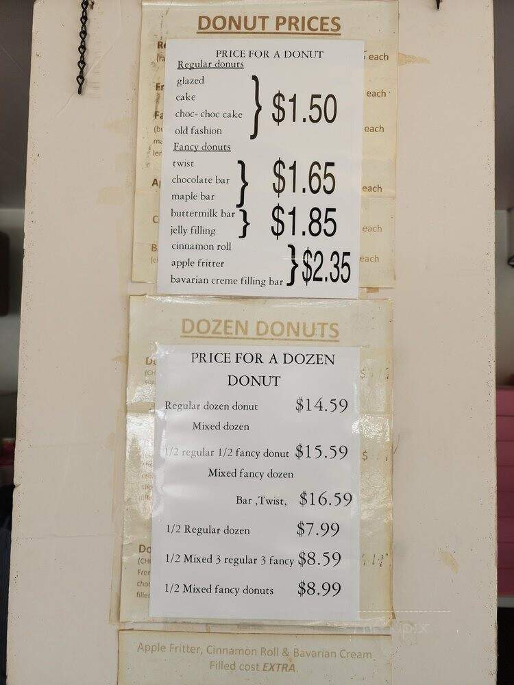 Capital Donuts - Stockton, CA menu_pic