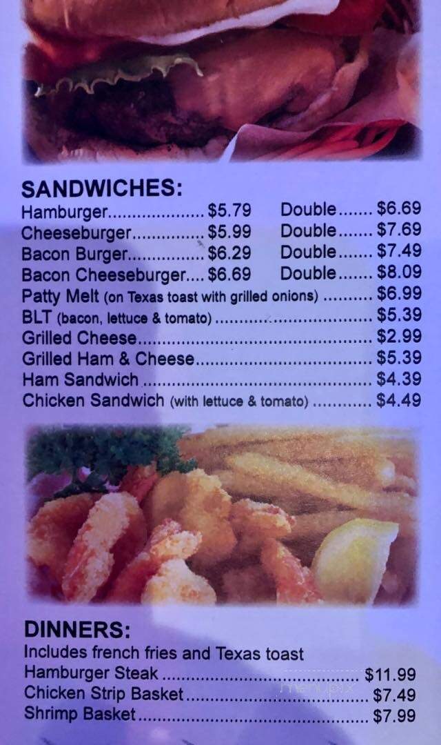 Red Dog Saloon Bar & Grill - Jackson, TN menu_pic