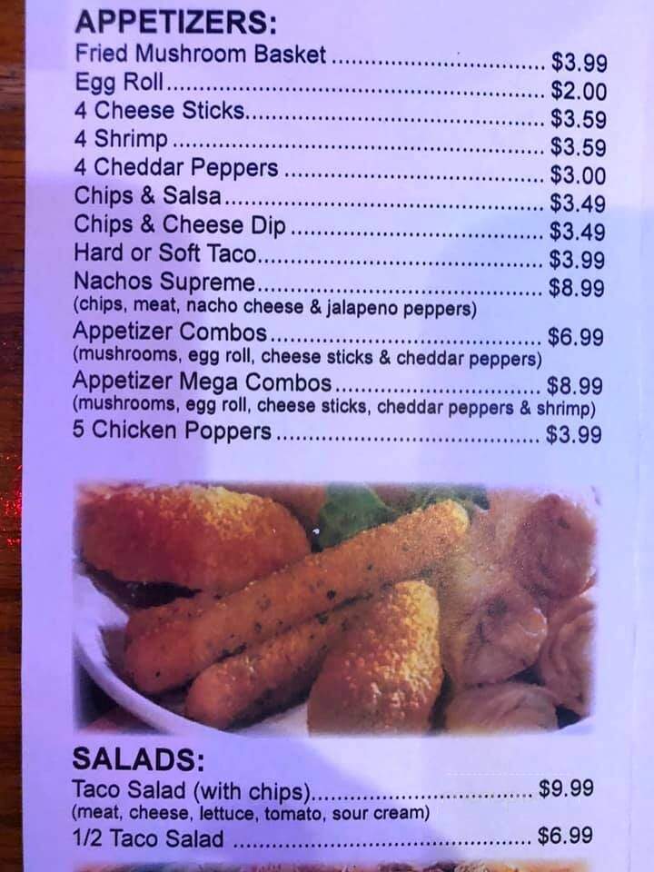 Red Dog Saloon Bar & Grill - Jackson, TN menu_pic