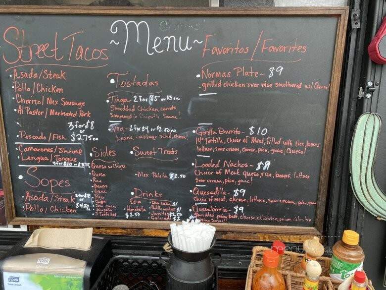 Lucia's Taqueria - Terre Haute, IN menu_pic