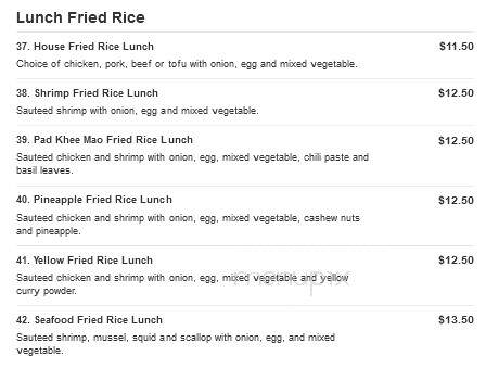 Sudy Thai - Delmar, NY menu_pic