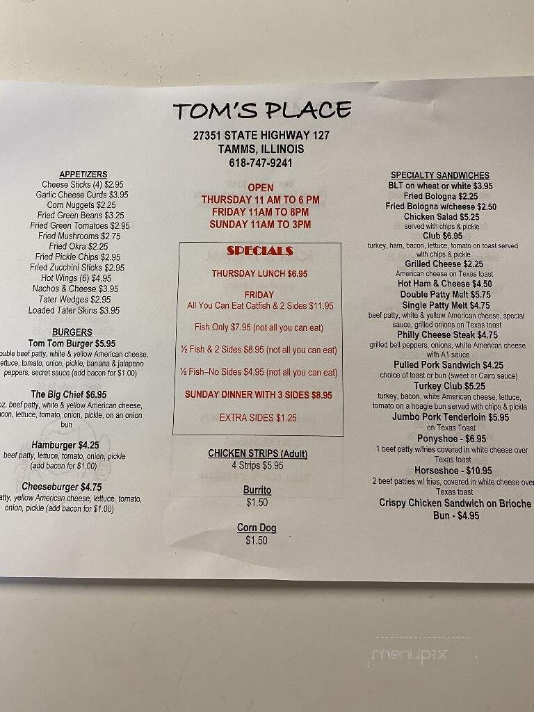 Tom's Place - Tamms, IL