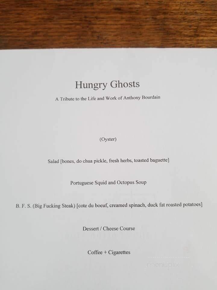 Tables Of Content Restaurant - Newport, OR menu_pic