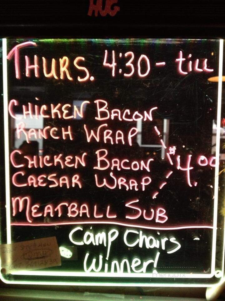 Rendezvous Cocktail Lounge - Afton, NY menu_pic