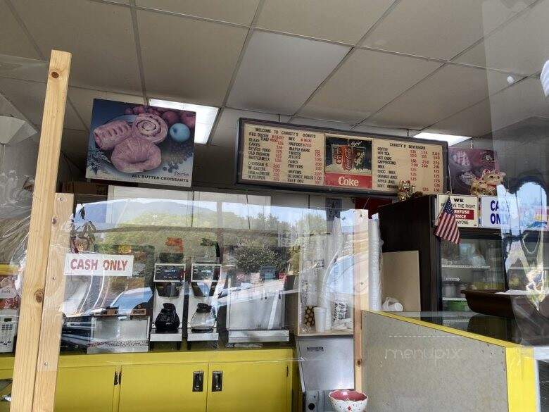 Christy's Donuts - Monrovia, CA menu_pic