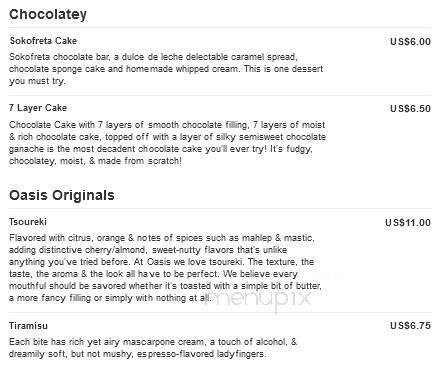Biff's Oasis Cafe - Tacoma, WA menu_pic