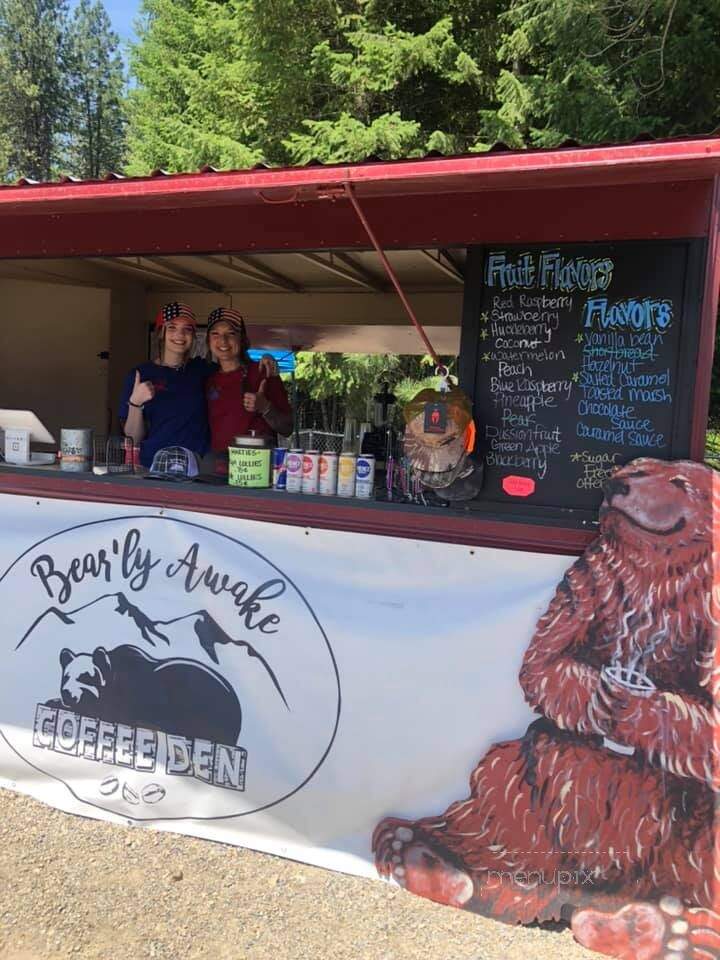 Bear'ly Awake Coffee Den - Libby, MT menu_pic