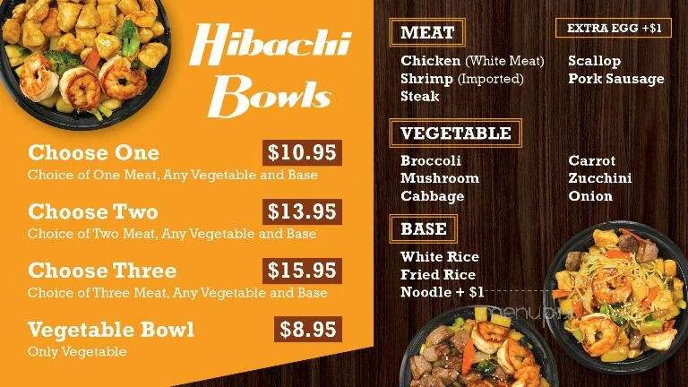 Yama Hibachi & Juicy Seafood - Hammond, LA menu_pic
