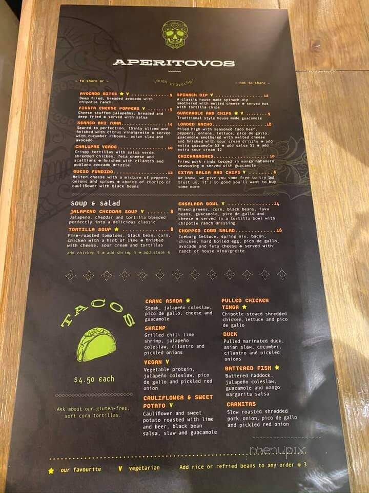 Los Puntos Cantina - Point Edward, ON menu_pic
