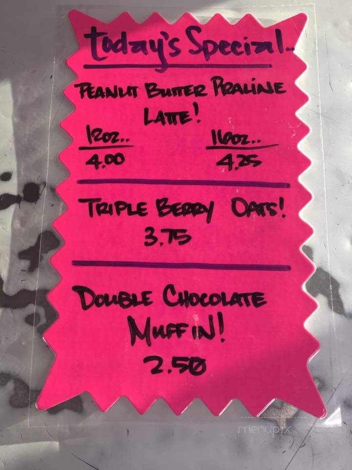 Sacred Grounds Espresso - Valdez, AK menu_pic
