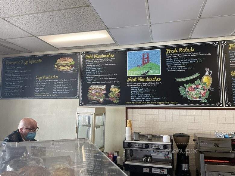 Bridgeway Bagel - Sausalito, CA menu_pic
