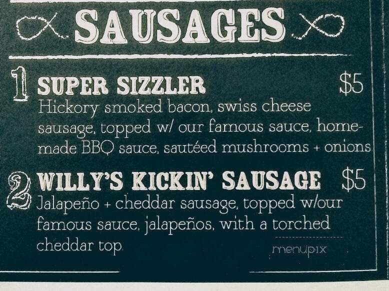 Hot Dog Willy's - Parkersburg, WV menu_pic