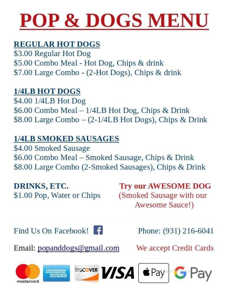 Pop & Dogs - Clarksville, TN