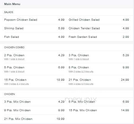 Crown Chicken & Biscuits - Chester, PA menu_pic