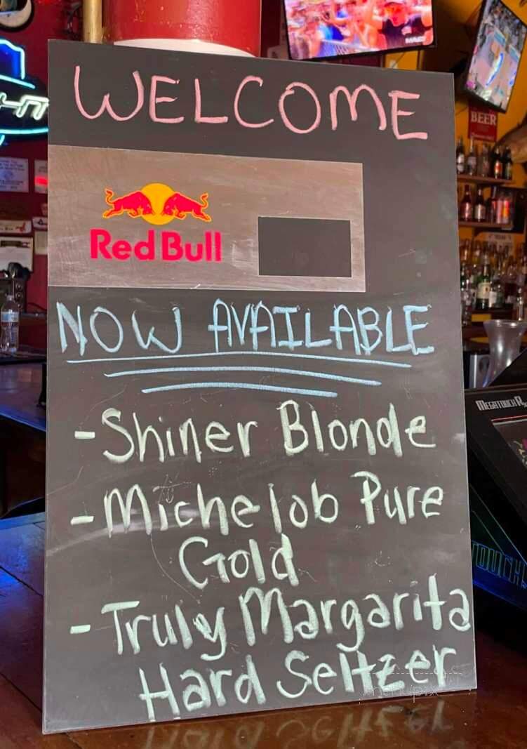 Red Baron's - Fredericksburg, TX menu_pic