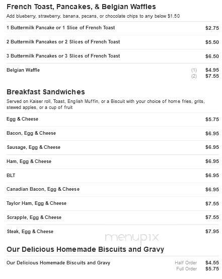 Joey's Cafe - Port St Lucie, FL menu_pic